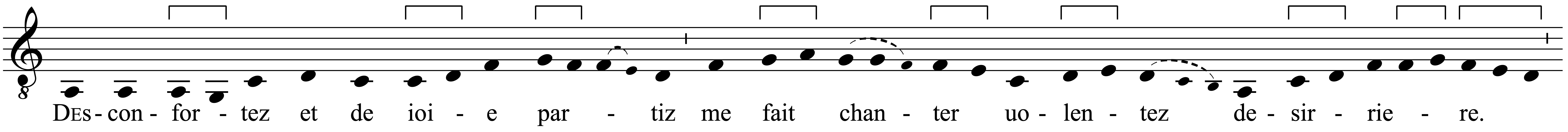 Work musical notation